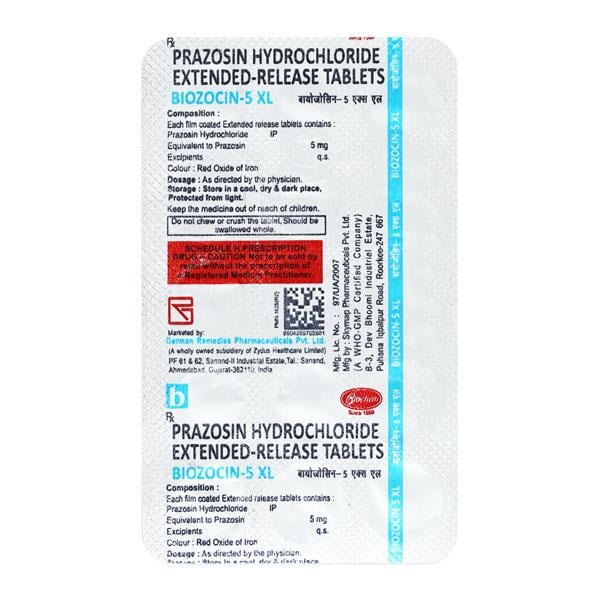 Biozocin XL 5mg Tablet 15'S