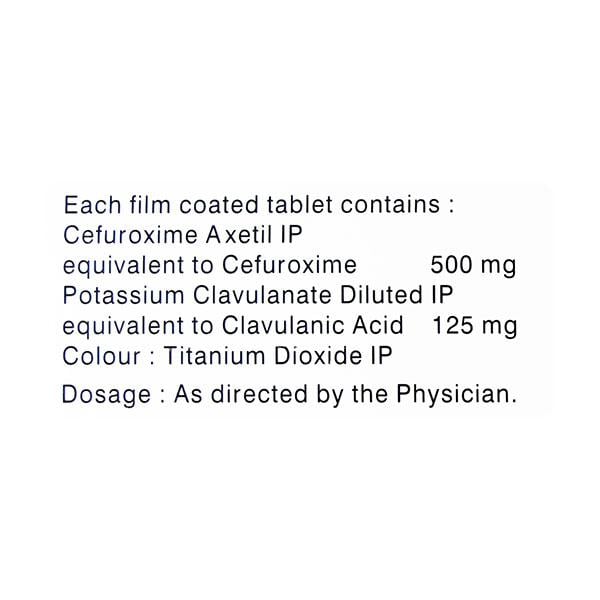 Cetil CV 500mg Tablet 10'S