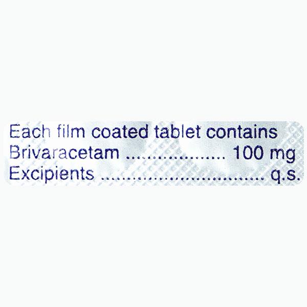 BRIVEPSY 100 Tablet 14's