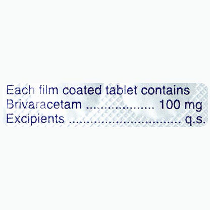 BRIVEPSY 100 Tablet 14's