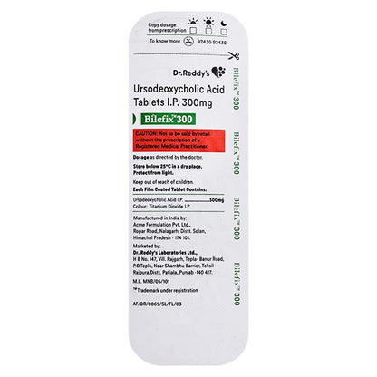 Bilefix 300mg Tablet 14'S