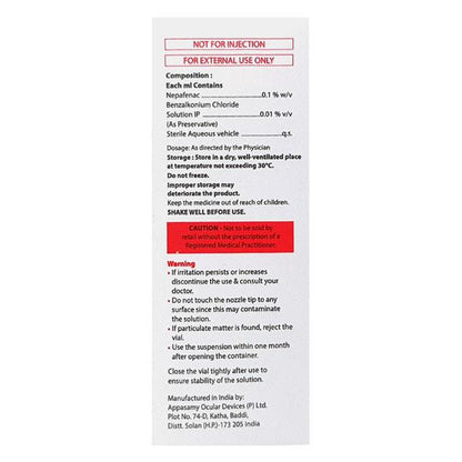 NEPALET Ophthalmic Suspension 5ml