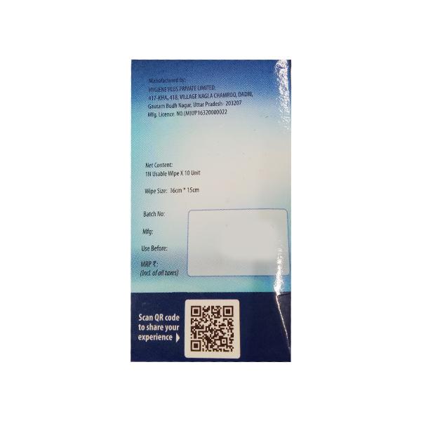 COMFORTZ EYE Wipes 10's