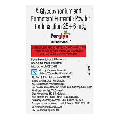 Forglyn Respicap 30'S