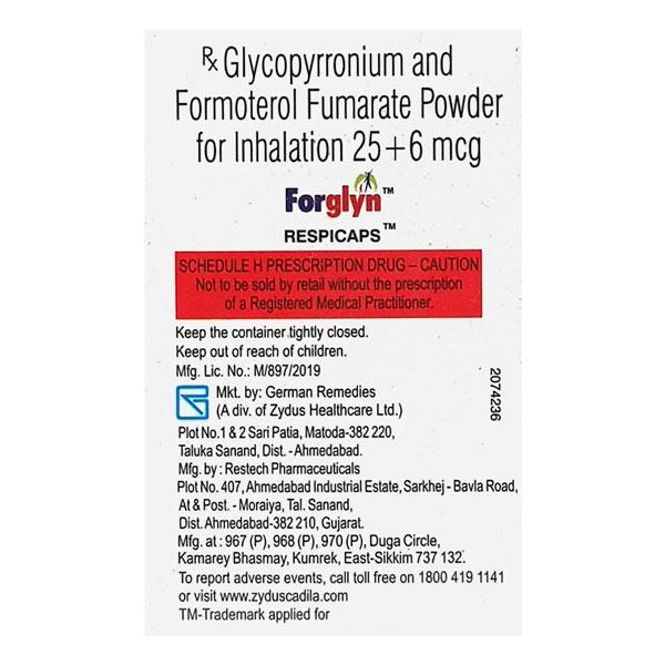 Forglyn Respicap 30'S