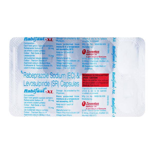 Rabifast XL Capsule 10'S