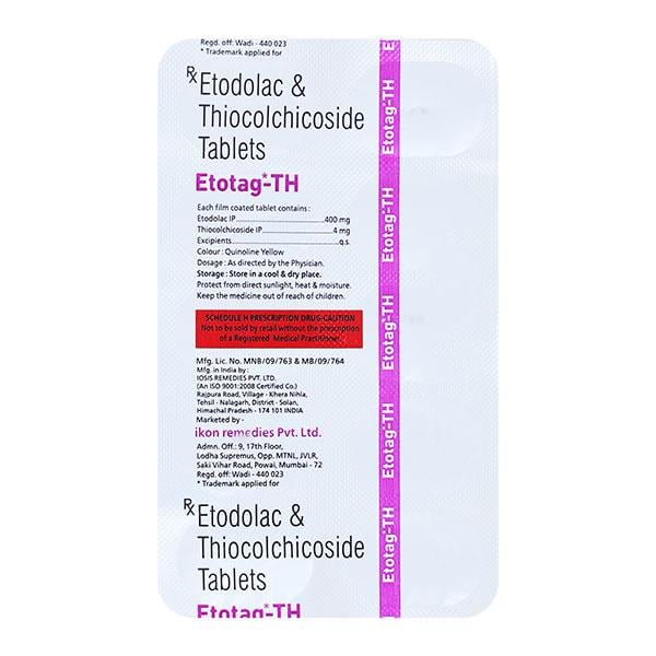 ETOTAG TH Tablet 10's