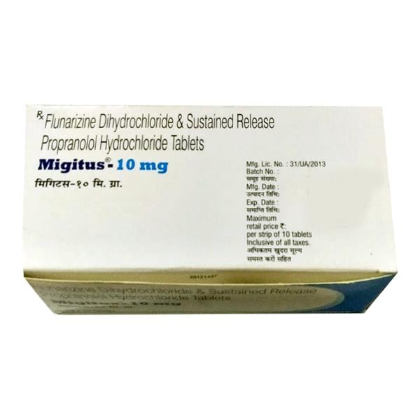 Migitus 10mg Tablet 10'S
