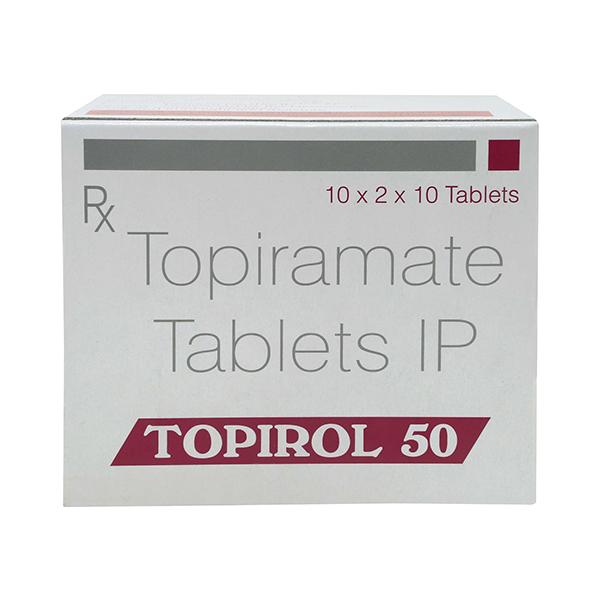 Topirol 50mg Tablet 10'S