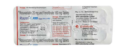 Razel F 20 Forte Tablet 10'S