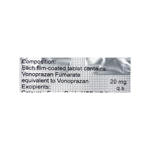 VONASEC 20mg Tablet 10's