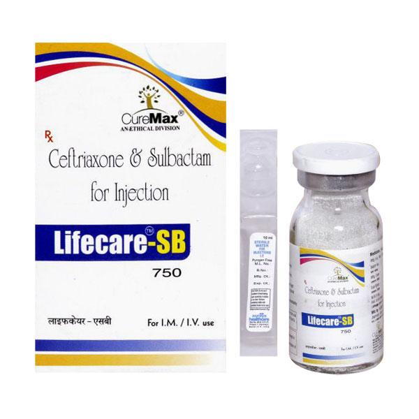 LIFECARE SB 750mg Injection 1's