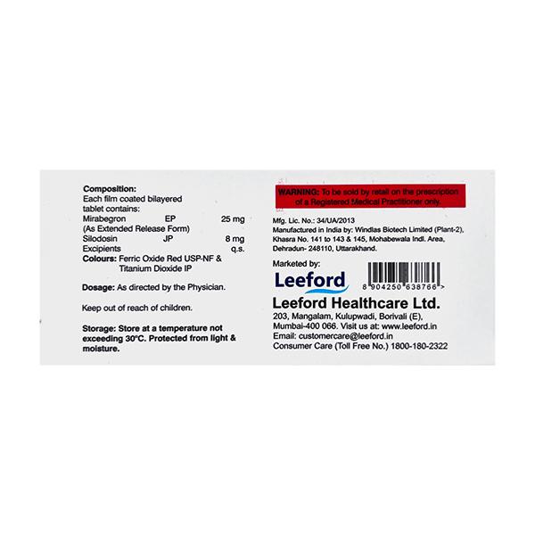 SILDOHYP M 25 Tablet 10's