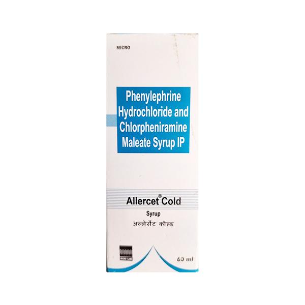 Allercet Cold Syrup 60ml