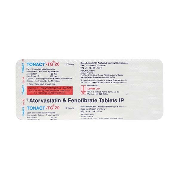 Tonact TG 20mg Tablet 10'S