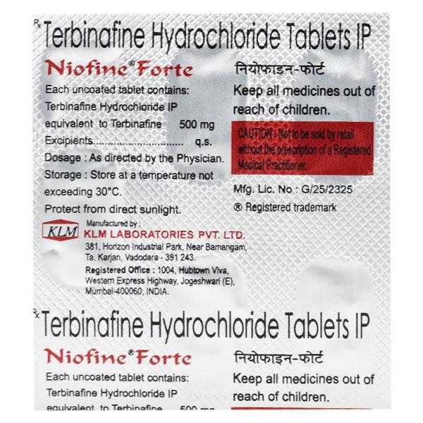 Niofine Forte Tablet 7'S