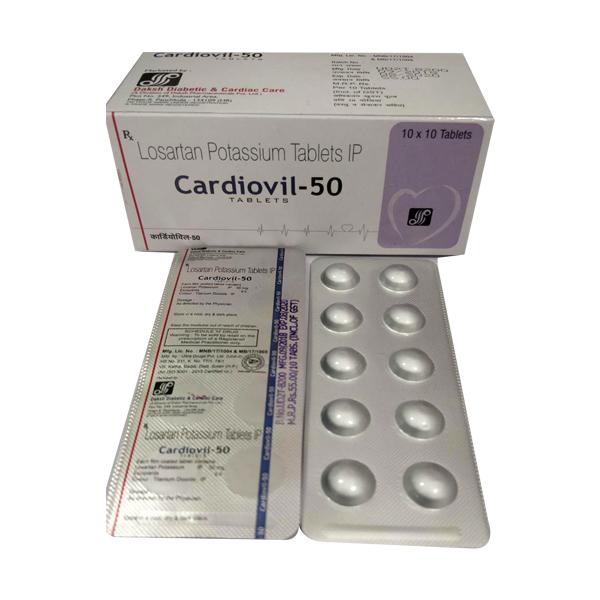 CARDIOVIL 50 Tablet 10's