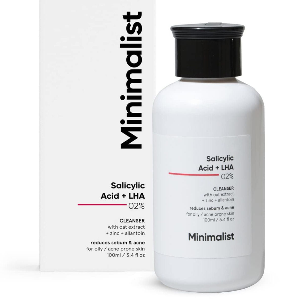 Minimalist 2% Salicylic Acid + LHA Cleanser 100 ml