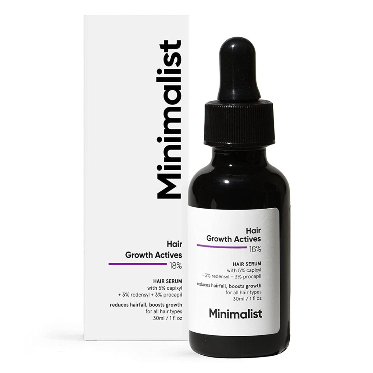 Minimalist 18% Hair Growth Actives Hair Serum 30 ml