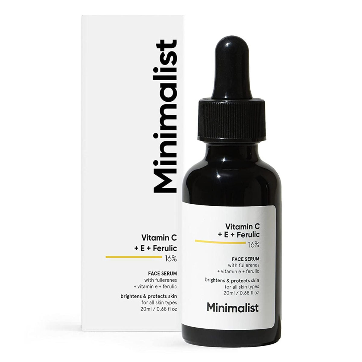 Minimalist 16% Vitamin C + E + Ferulic Acid Face Serum 20 ml