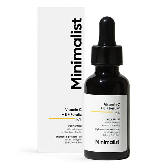 Minimalist 16% Vitamin C + E + Ferulic Acid Face Serum 20 ml