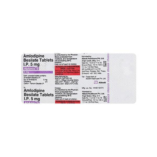 ABAMLO 5mg Tablet 10's