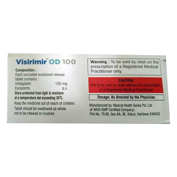 VISIRIMIR OD 100 Tablet 10's