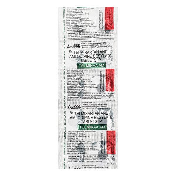 Telmikaa AM Tablet 10'S