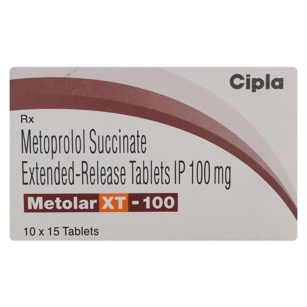 METOLAR XT 100 Tablet 15's