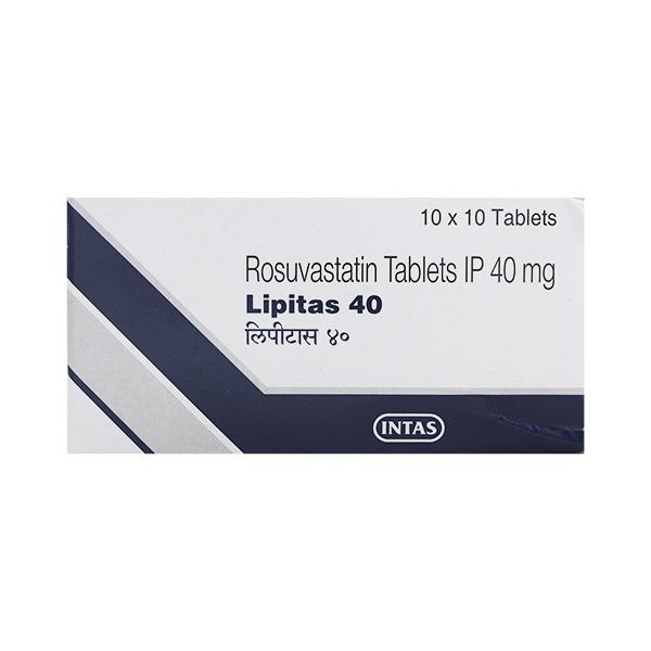 Lipitas 40mg Tablet 10'S