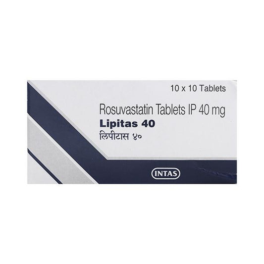 Lipitas 40mg Tablet 10'S