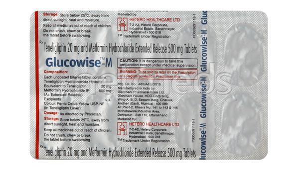 Glucowise M Tablet 10'S