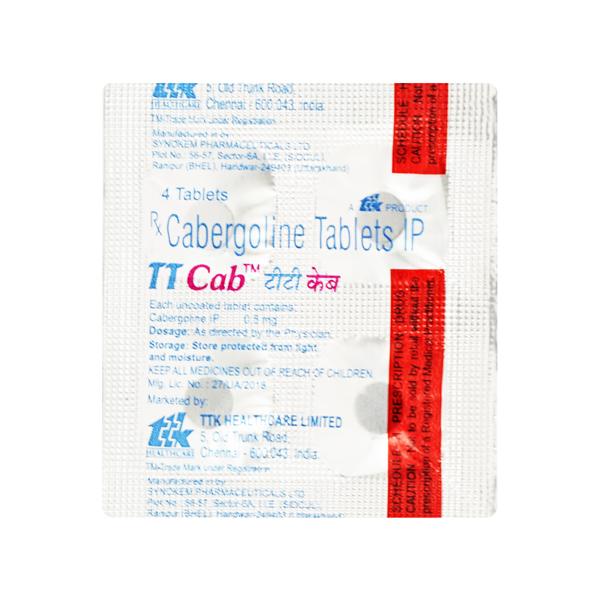 Ttcab 0.5mg Tablet 4'S