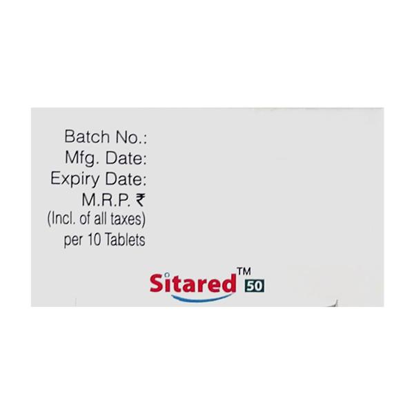 SITARED 50 Tablet 10's