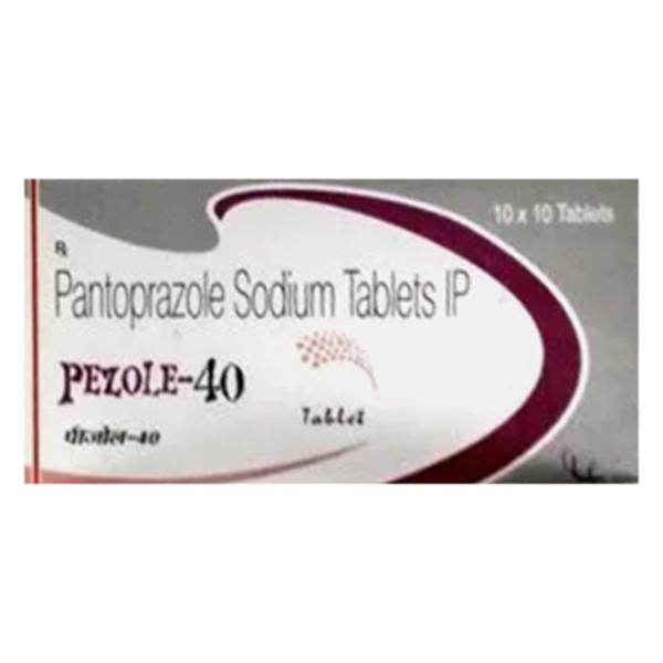 Pezole 40mg Tablet 10'S