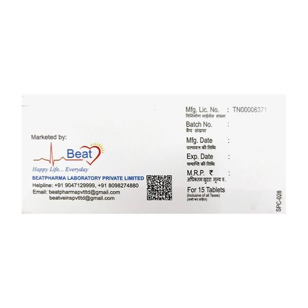 TENEBEAT 20 Tablet 15's