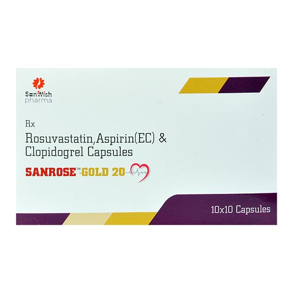 SANROSE GOLD 20 Capsule 10's