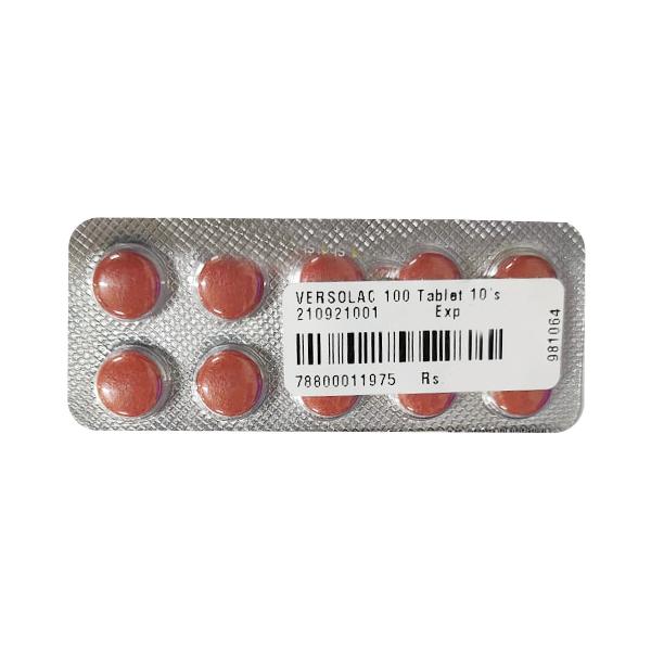 VERSOLAC 100 Tablet 10's
