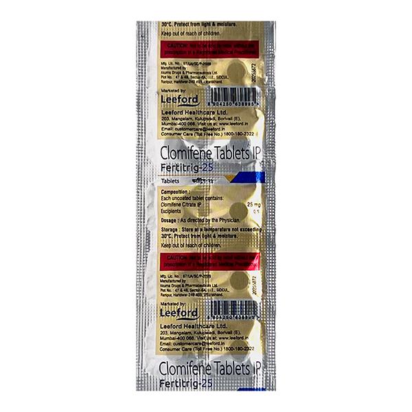 FERTITRIG 25 Tablet 10's