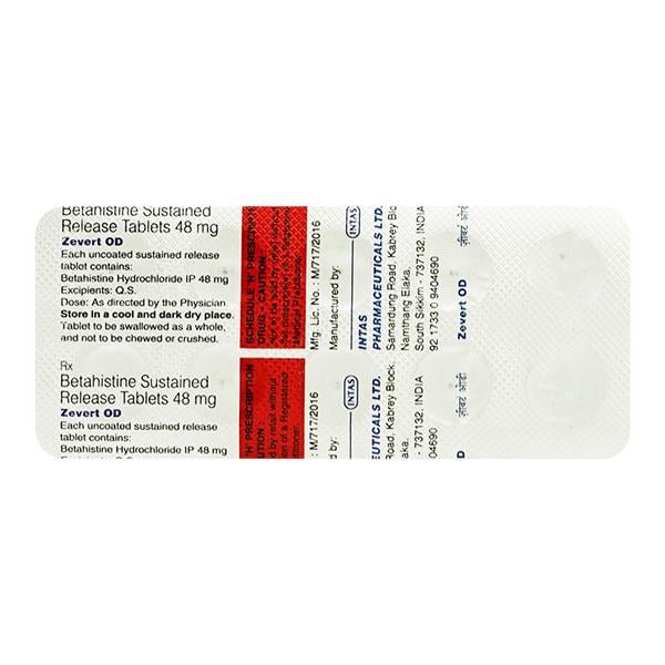 ZEVERT OD Tablet 10's