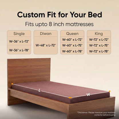 Frido Mattress Protector - Bamboo Terry Fabric