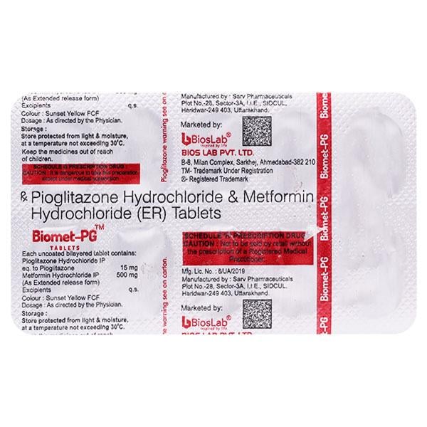 BIOMET PG Tablet 10's