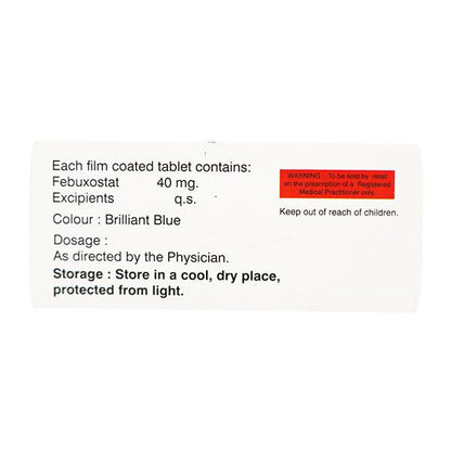 Buxstat 40mg Tablet 10'S
