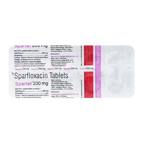 SPARLET 200mg Tablet 10's