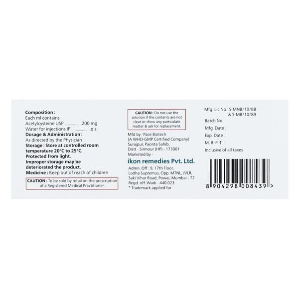 MUCITAG 200mg Injection 5ml