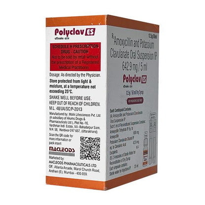 POLYCLAV ES Dry Syrup 50ml