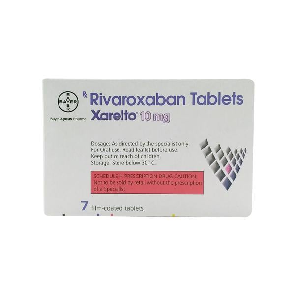Xarelto 10mg Tablet 7'S