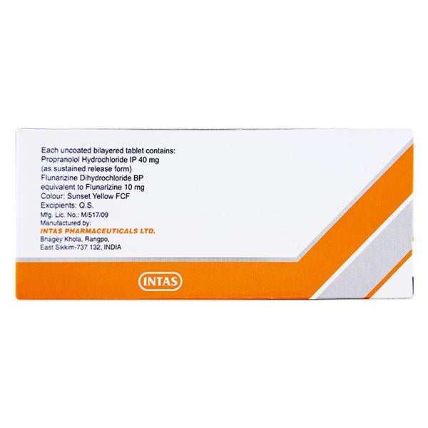 Provanol Plus 10mg Tablet 10'S