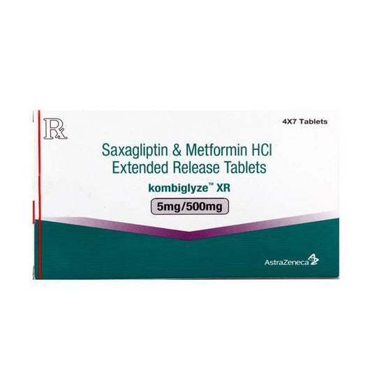 Kombiglyze XR 5/500mg Tablet 7'S