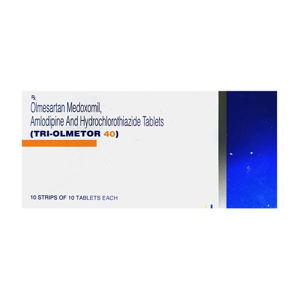 TRI Olmetor 40mg Tablet 10'S
